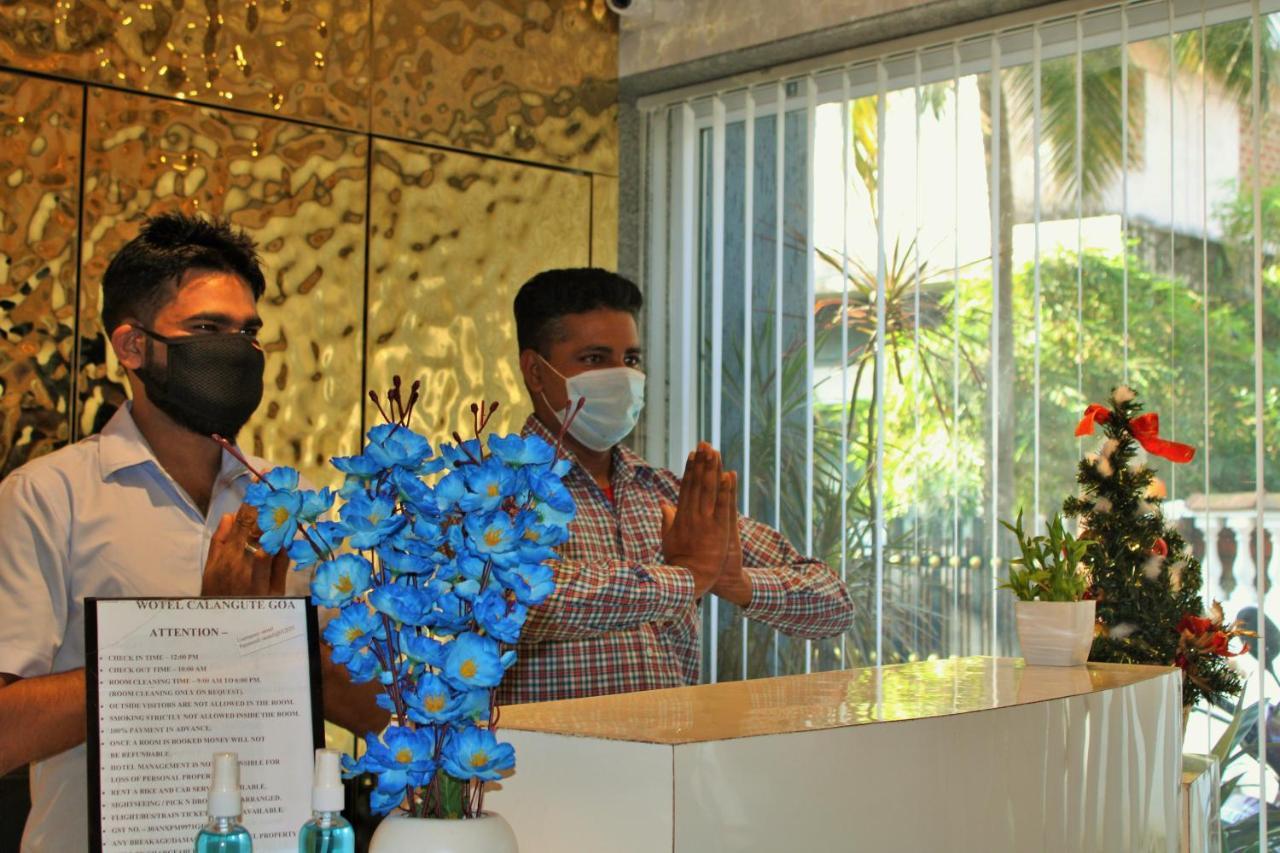 Wotel Calangute Goa Exteriör bild
